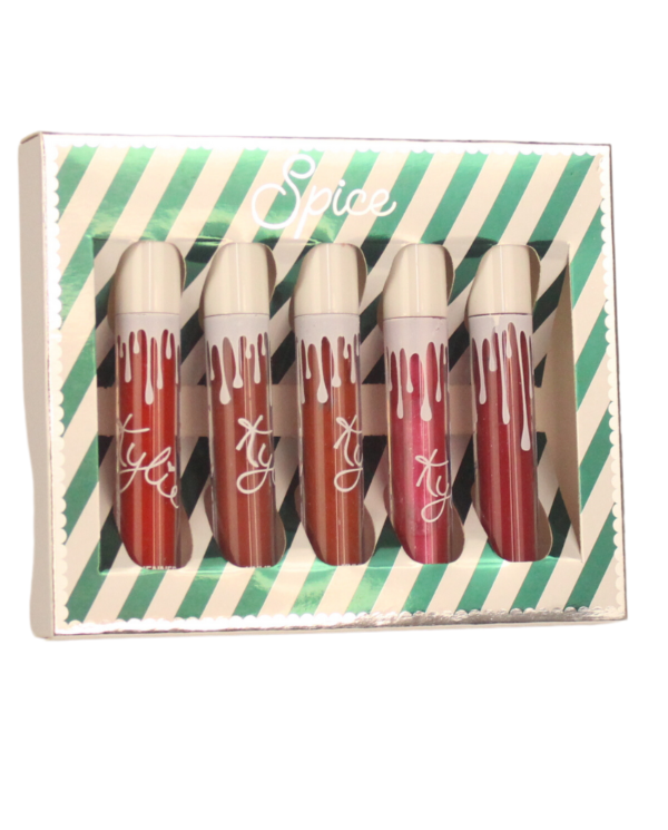 Kit labial x 5 Labiales Sugar o Spice -Kylie